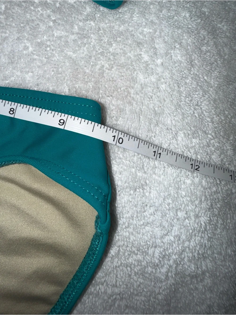Kandi Kouture Teal One-Shoulder Cutout Kids Leotard Size Child Medium (5/6)